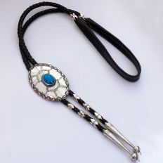 Turtle back bolo tie