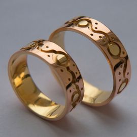 Ojibwe-wedding-rings-Giizisoog-niimiiding