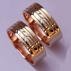 Wedding rings Injiichaag Anaamayi'ii, the Spirit Inside