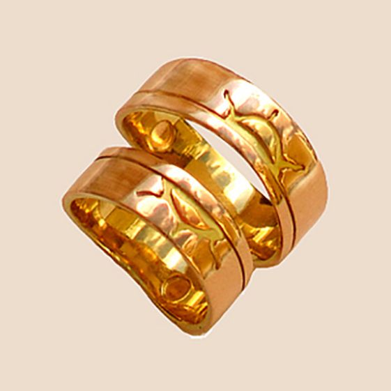 Ojibwe graphic design wave rings Midsummer Lake