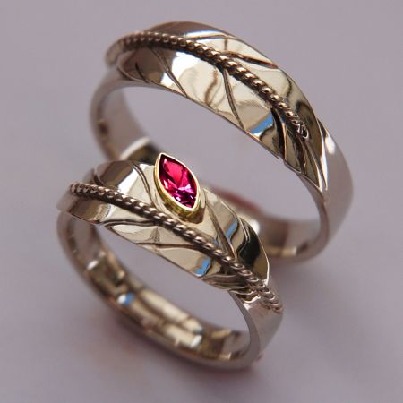 Native american wedding outlet ring sets