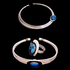 Native American jewelry set Birth and Rebirth