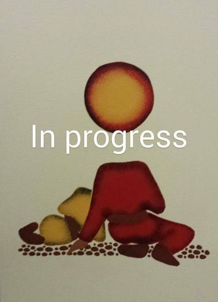 Native American work of art in progress soon to be published on the website