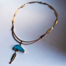 Dance of the Sky Bear necklace
