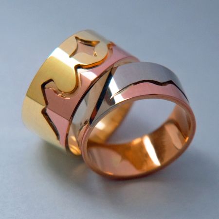 Michigan Sleeping Bear Dunes wedding rings