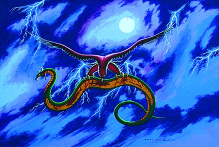 Carl Ray Thunderbird and Serpent