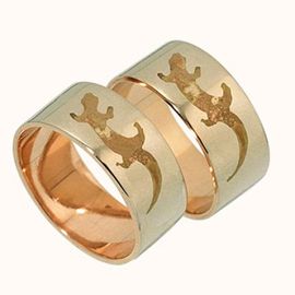 Ojibwe wedding rings Ojiiganang