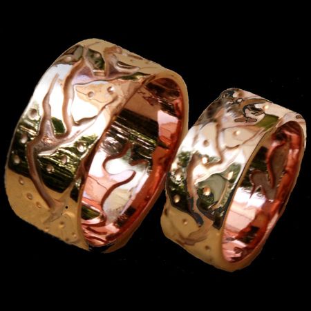 Mide Life Road wedding bands Together On The Rough And Winding Road