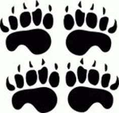 Bear paw wedding rings