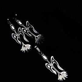 Native American style jewelry set Dance of the Corn Plants