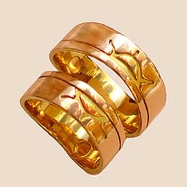 Ojibwe wedding bands Midsummer Lake