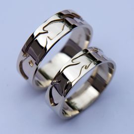 Native American wedding rings Izhinaamowin